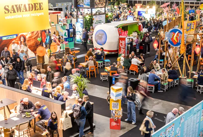 Sfeer proeven op de vakantiebeurs