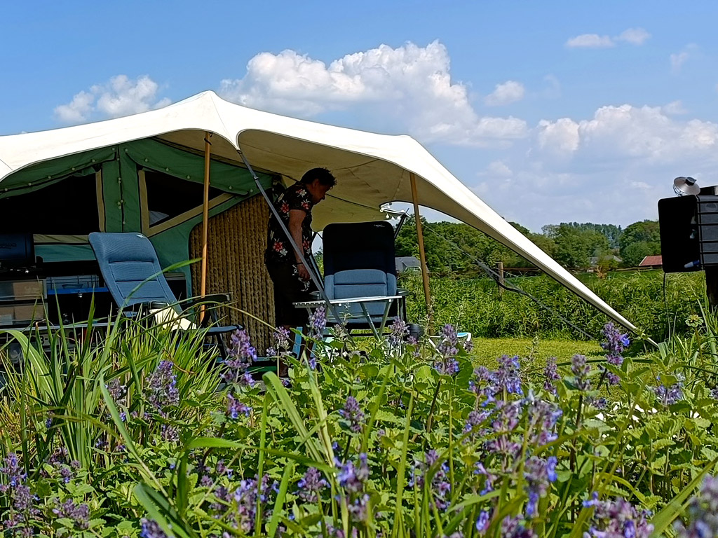 We kochten onze eerste campooz fat Freddy in het blauw