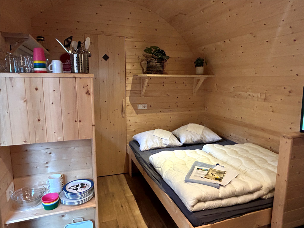 Een comfortabele accommodatie tijdens je kampeervakantie