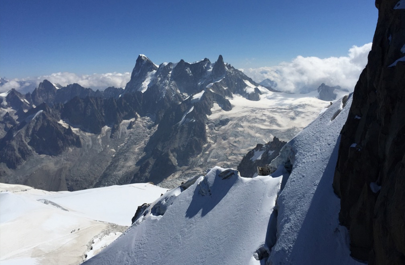 Mont-blanc in Frankrijk