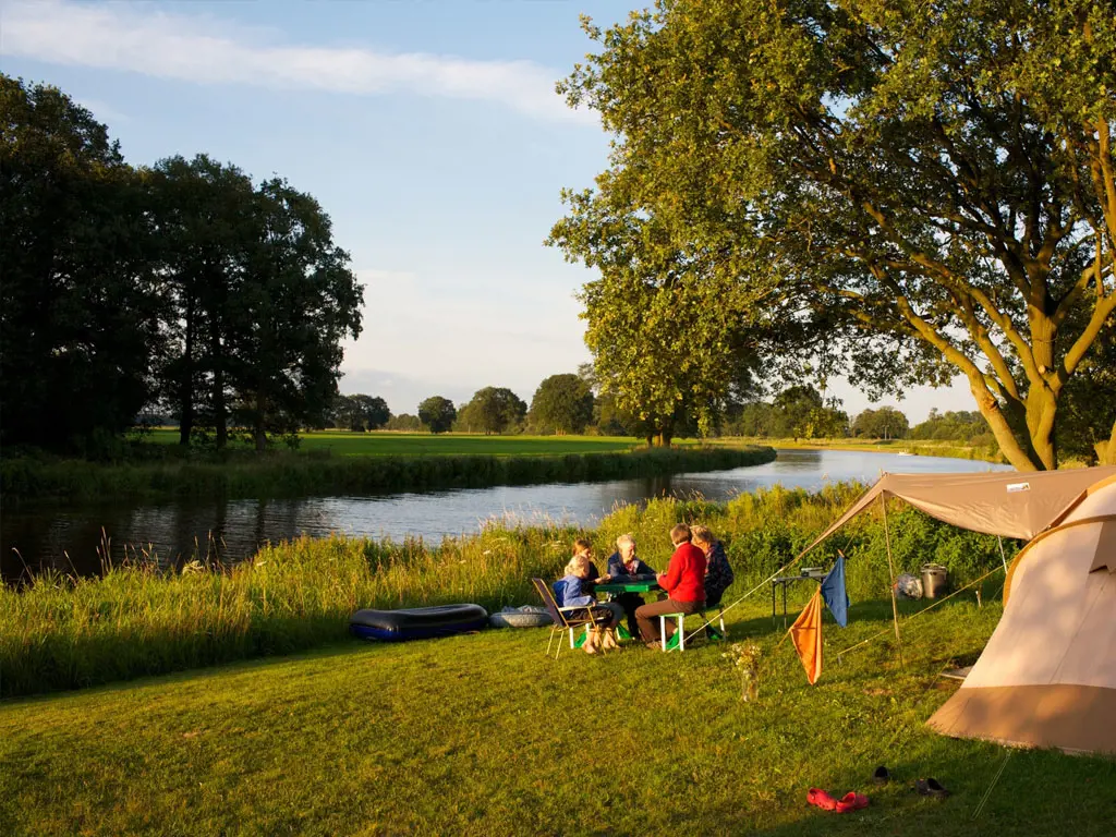 Charme camping aan de Overijsselse Vecht