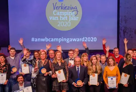 Winnaars ANWB Camping van het Jaar 2020 Award