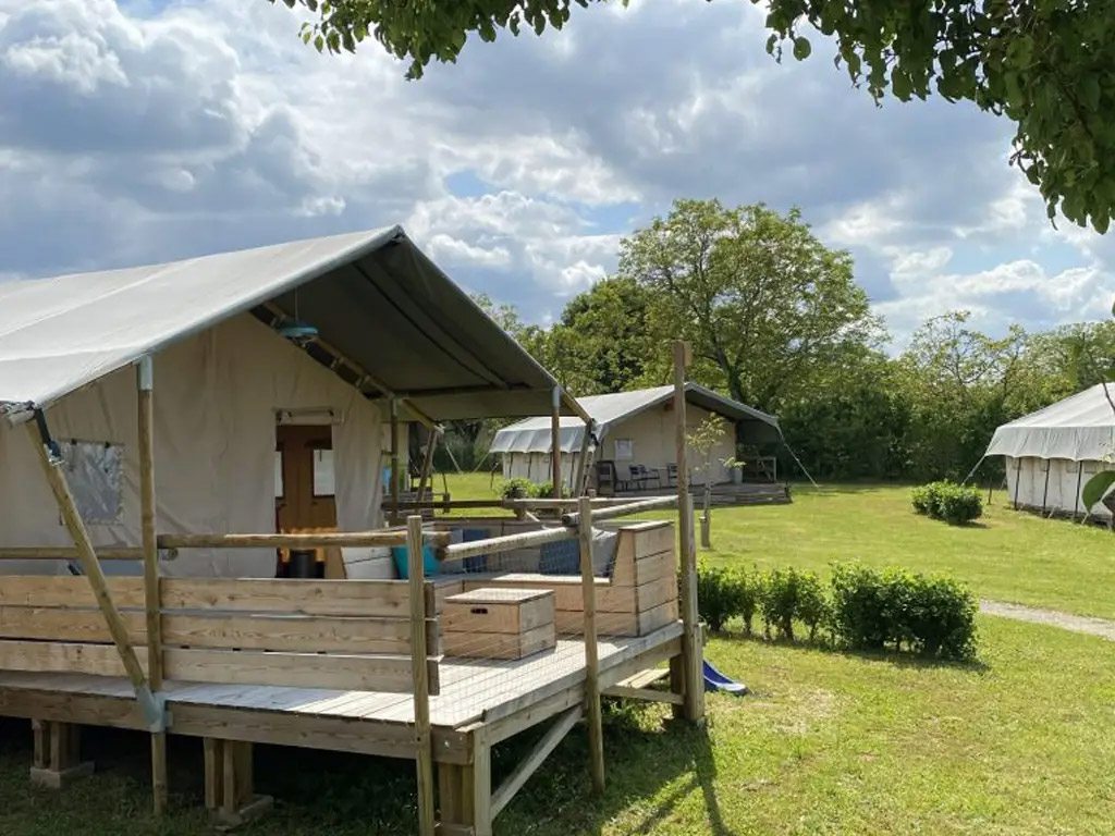Op deze Franse Glamping wordt meerdere keren per week voor je gekookt