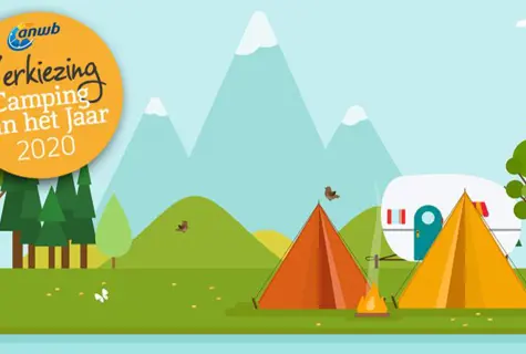 De genomineerden voor de ANWB Camping van het Jaar verkiezing 2020 zijn bekend