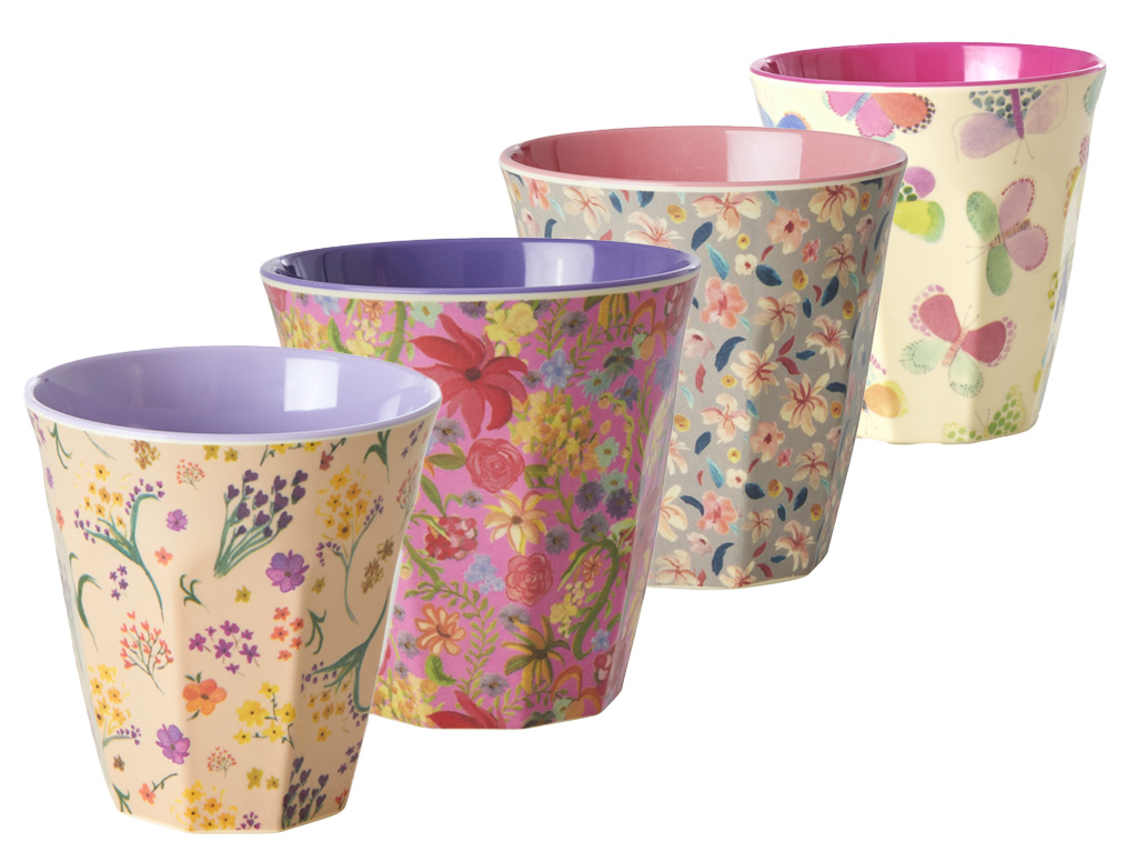 Servies voor het kamperen in leuke printjes