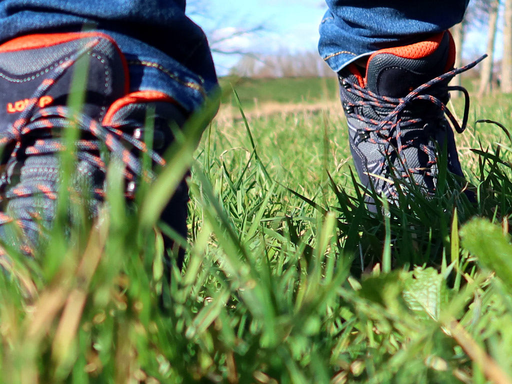 Wandelen vanaf de camping