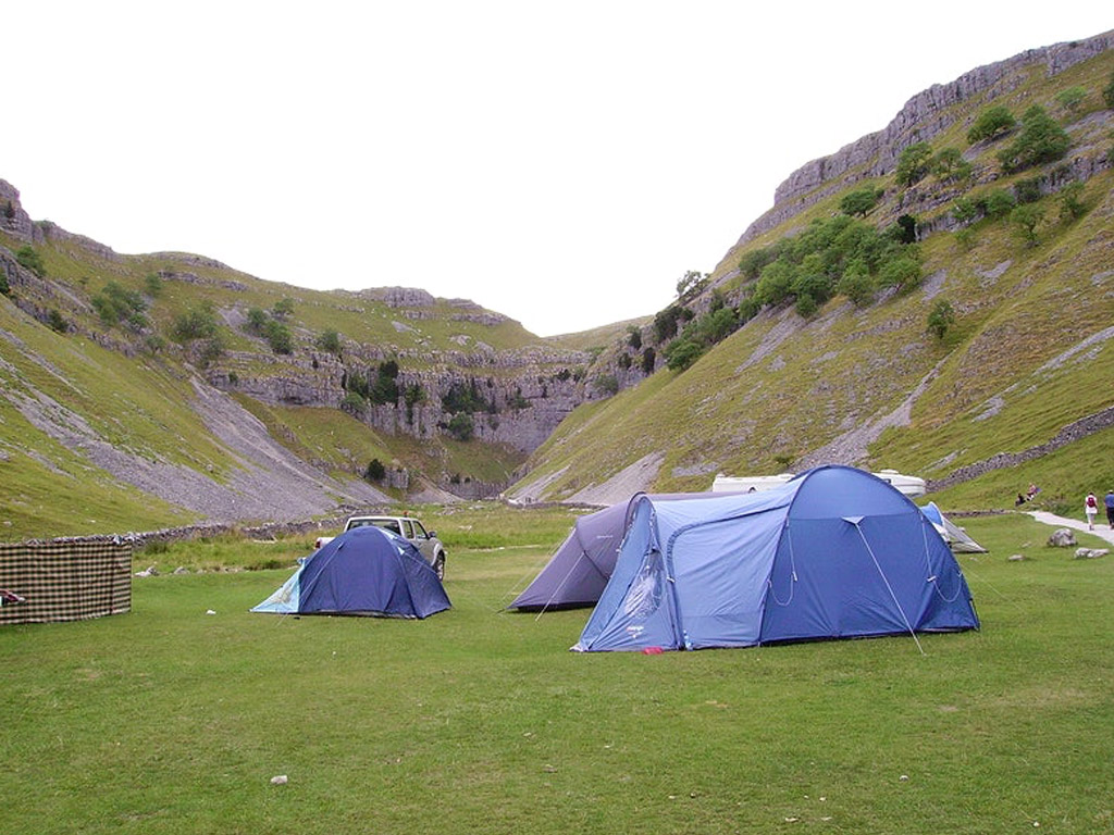 Een tent van Nylon