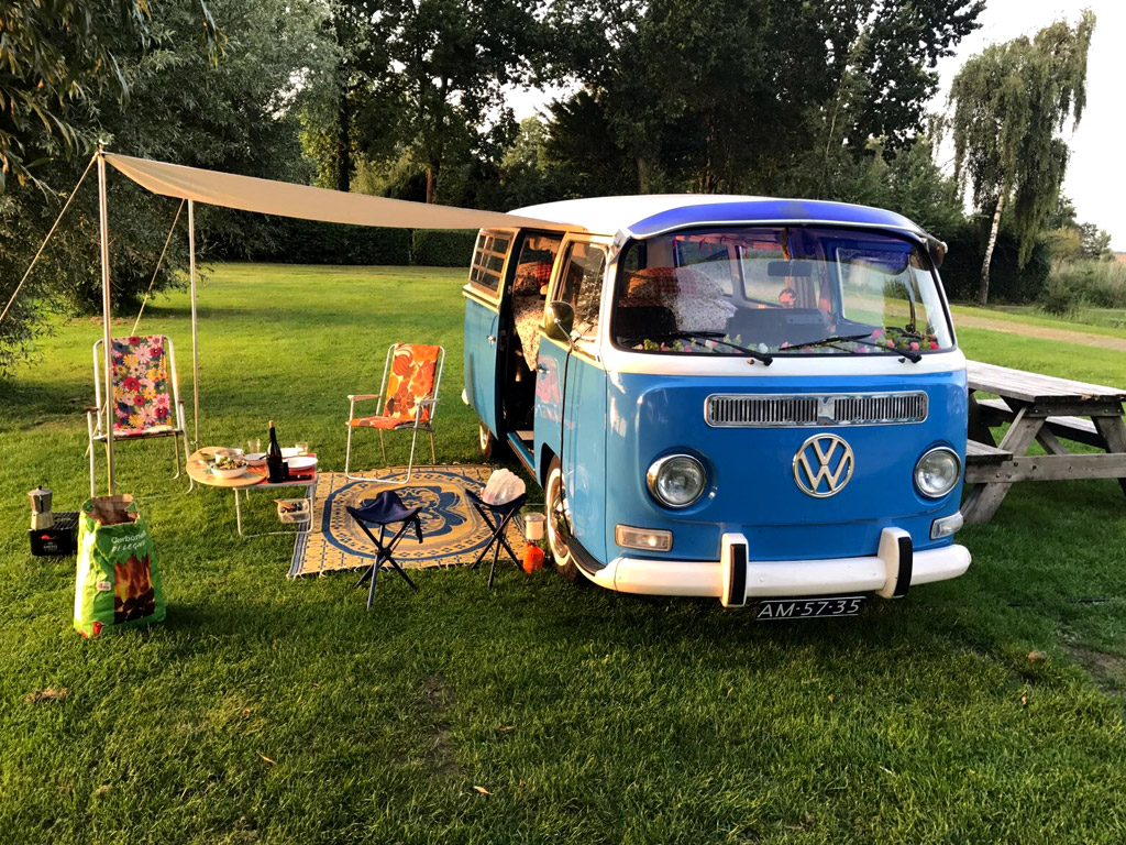 Retro Volkswagen busje