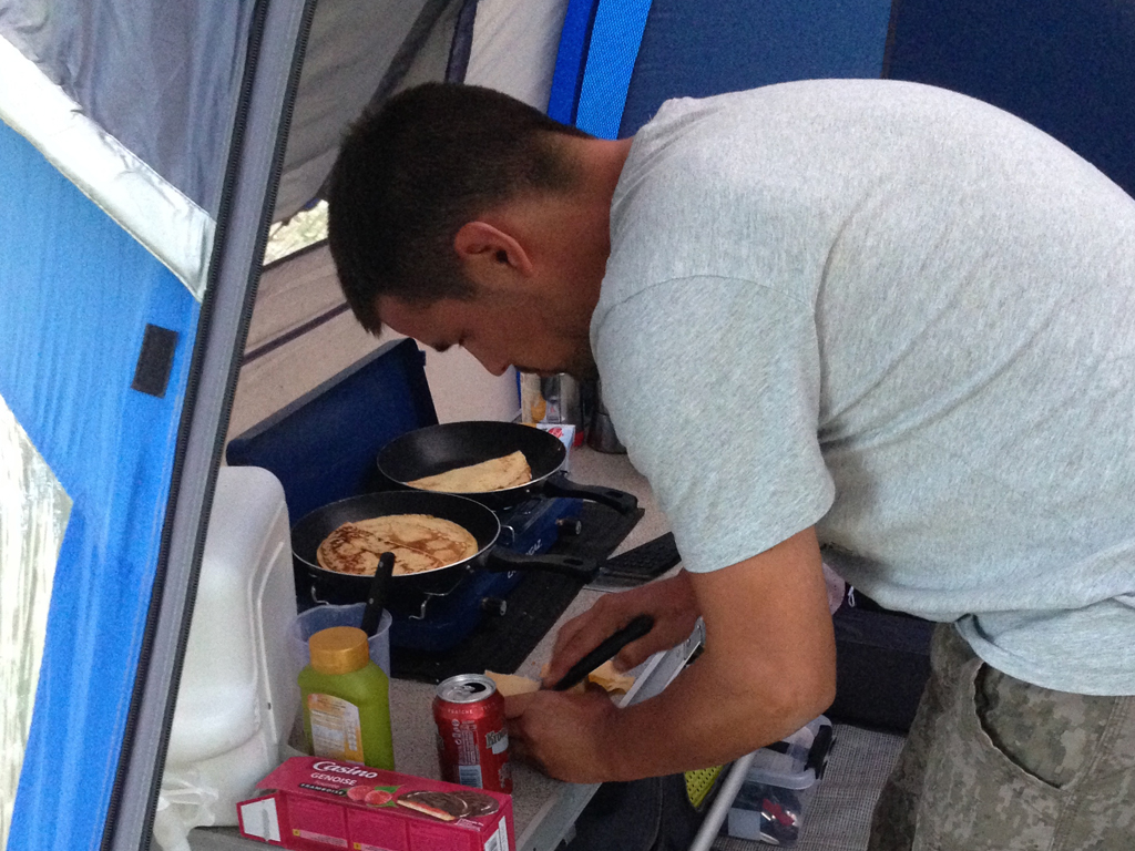 Koken op de camping