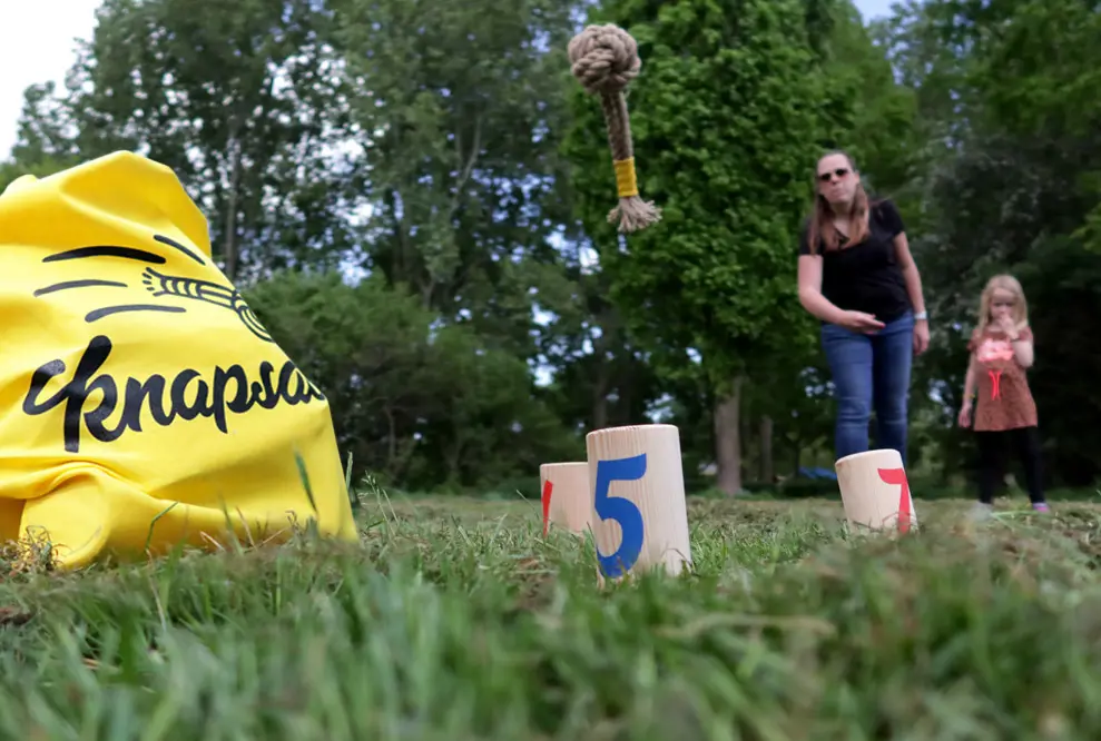 Knapsack: een nieuw spel voor op de camping