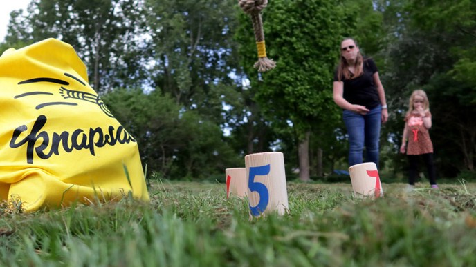 Knapsack: een nieuw spel voor op de camping