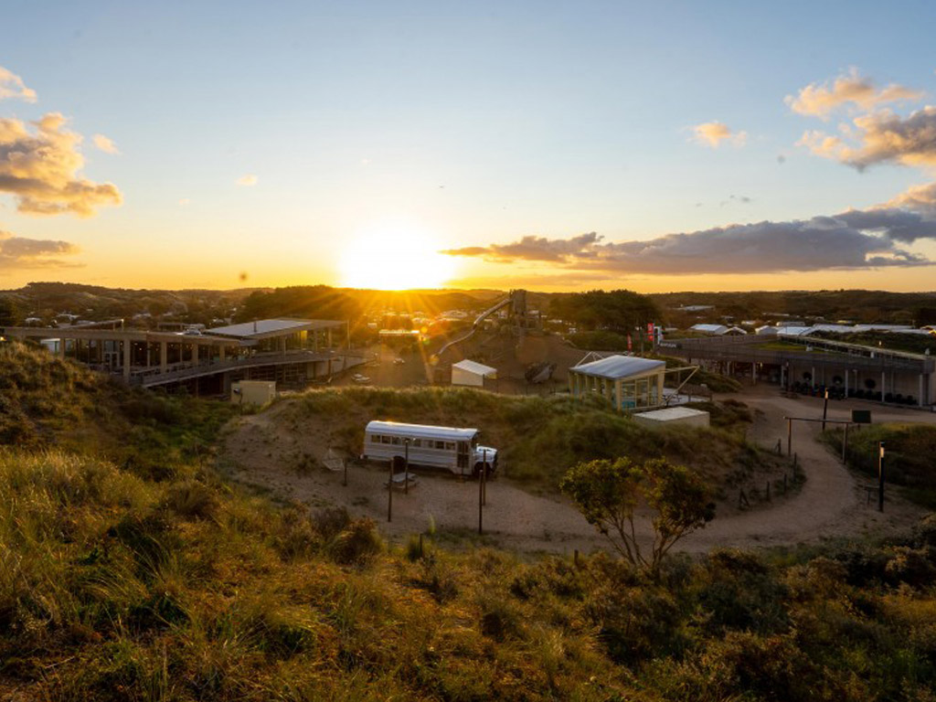 Relaxplek aan zee op de Duurzame camping de Lakens