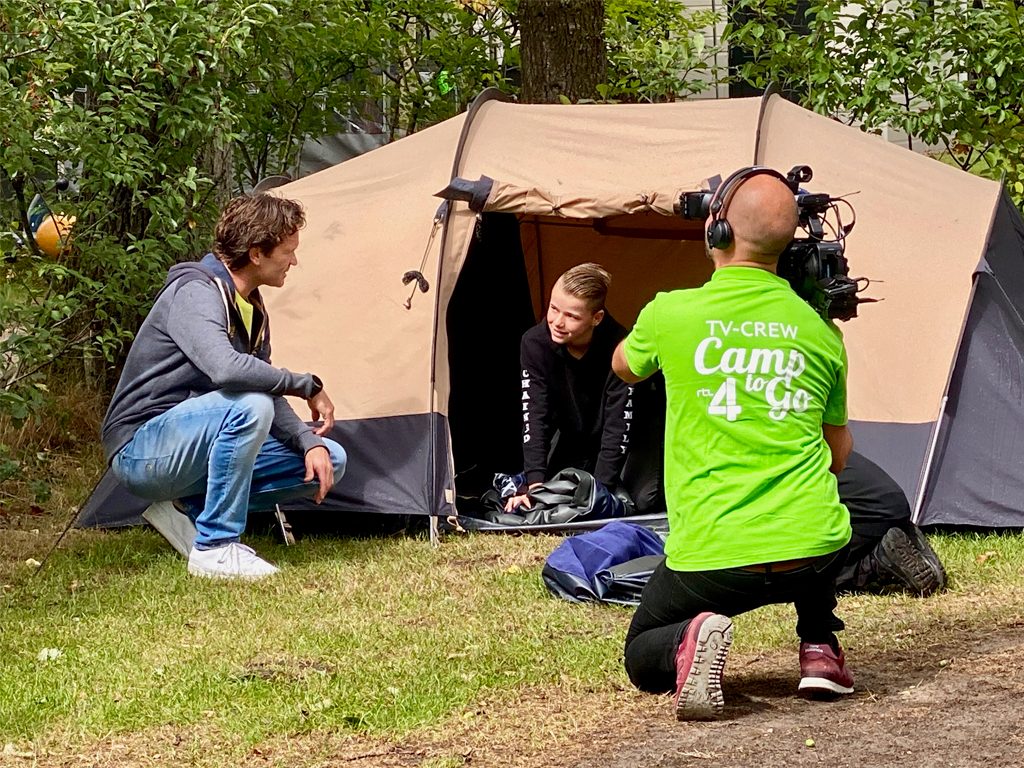 Camp to go. Nieuw kampeerprogramma van RTL4