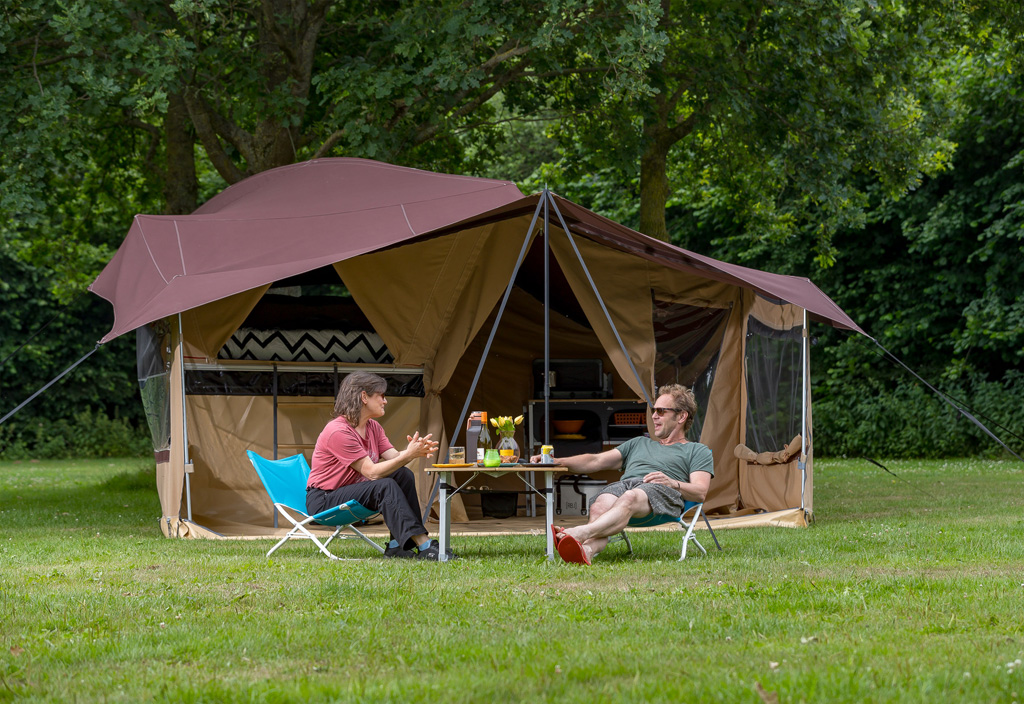 De nieuwe Luna tenttrailer van Campooz