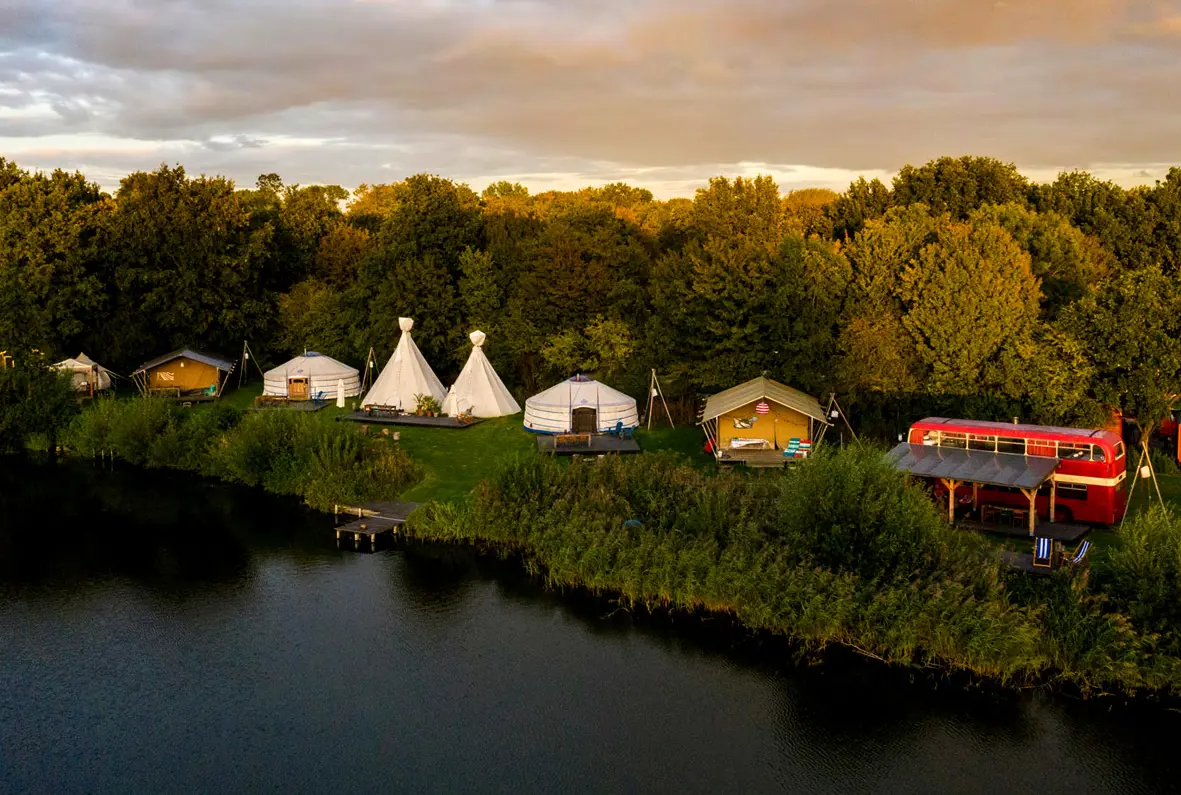 Top 20 campings met een mooi uitzicht in Nederland