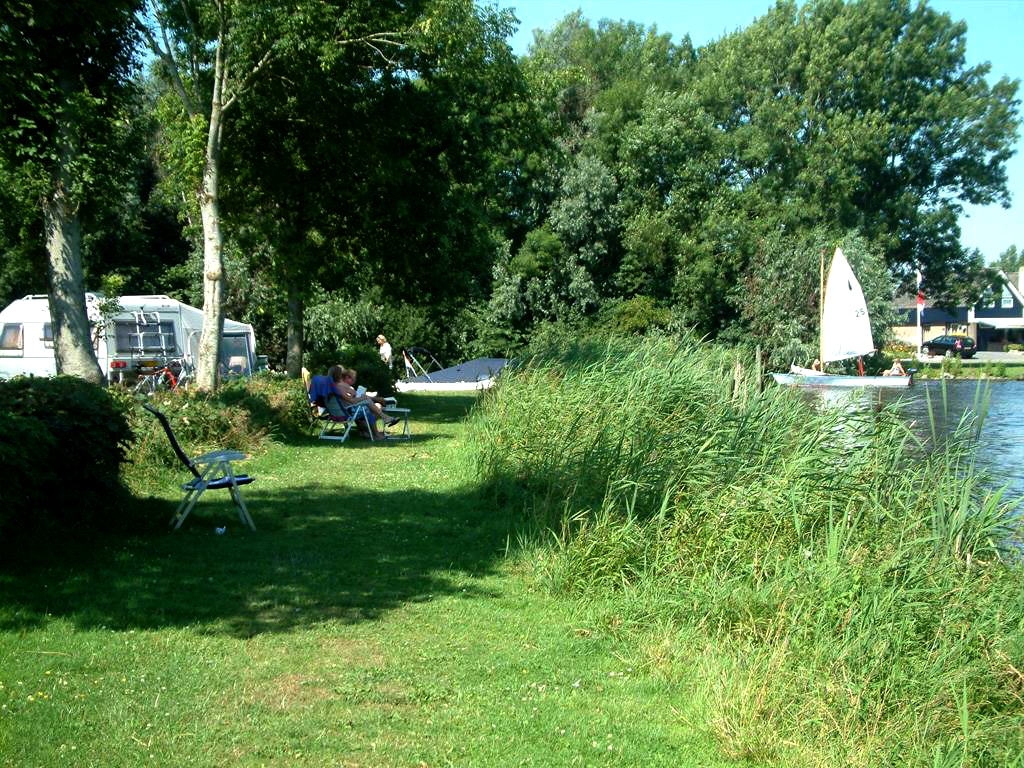 Kamperen aan de Friese meren