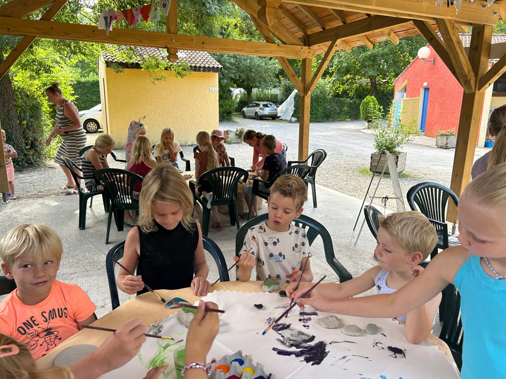 Ook het kindergekwebbel van de miniclub is voor mij vakantieplezier