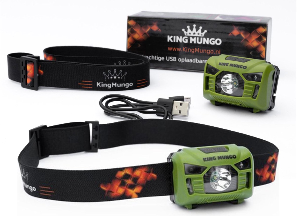 King Mungo KMHL011 LED Hoofdlamp