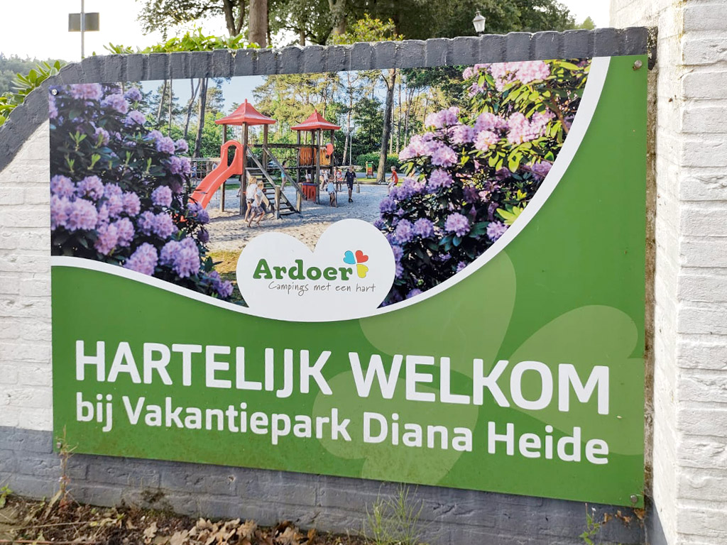 Kamperen op Ardoer camping Diana Heide