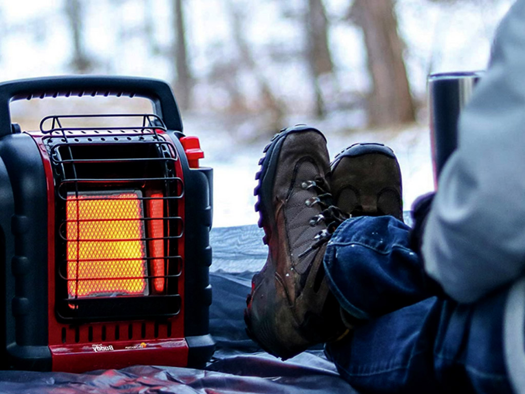 Verwarming in je tent