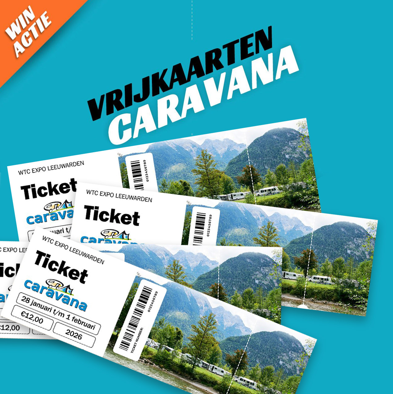 Maak kans op vrijkaarten voor Caravana 2026
