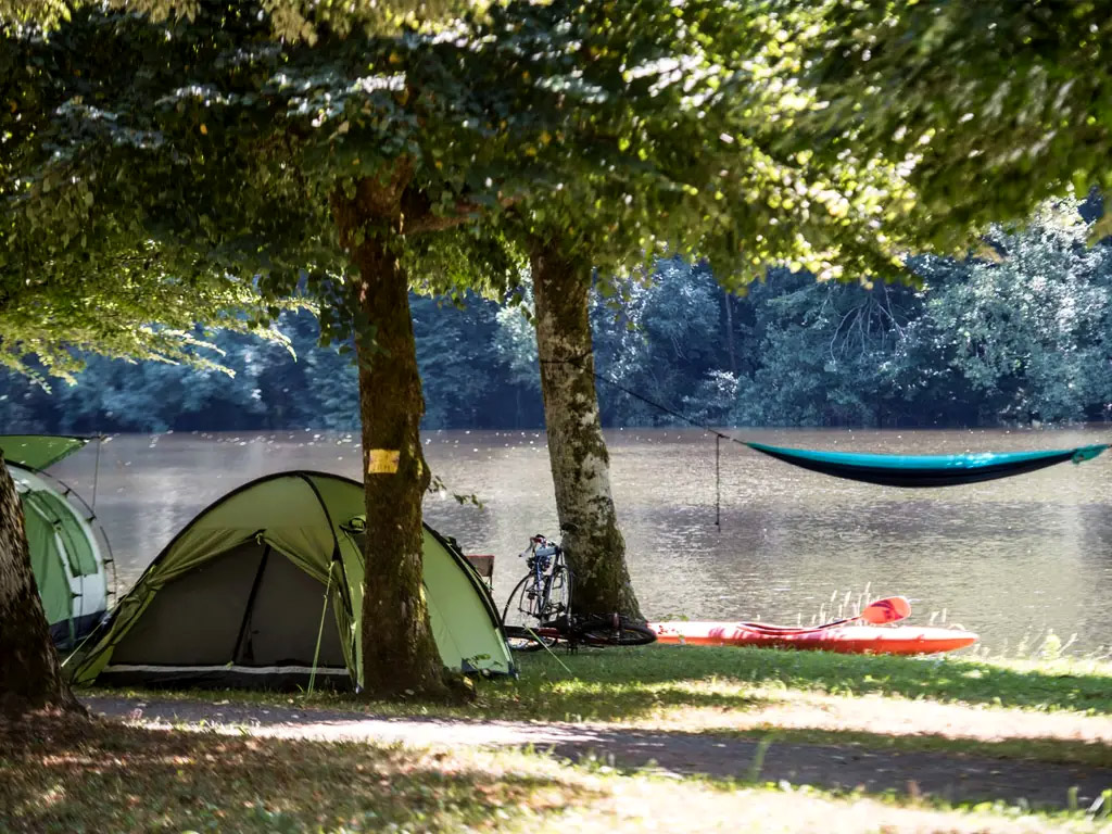 Aan de oevers van een franse rivier