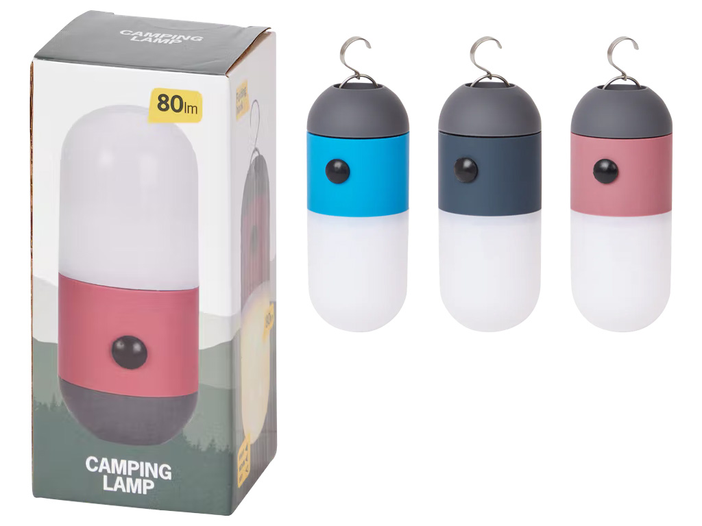 Camping lamp bij de Action