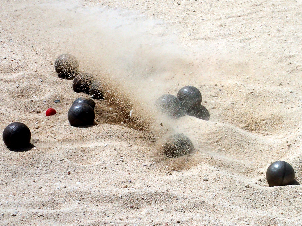 jeu-de-boules is erg populair in Frankrijk