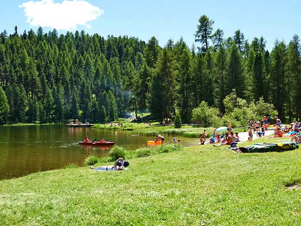 Kamperen op grote hoogte in Zwitserland bij het mondaine St. Moritz