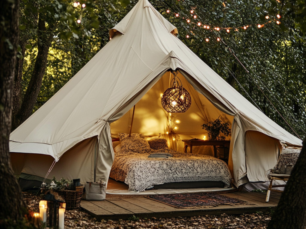 Luxe kamperen op Glamping Leistert
