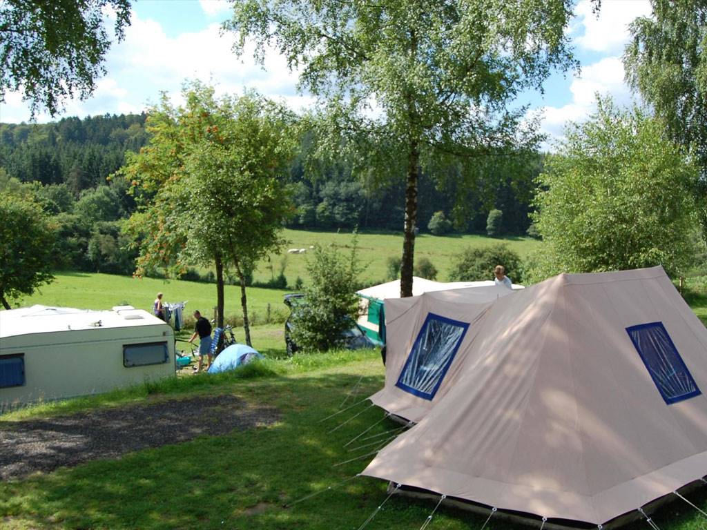 de mooie Ardennencamping Bertrix