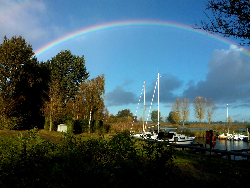 Camping en jachthaven aan de randmeren