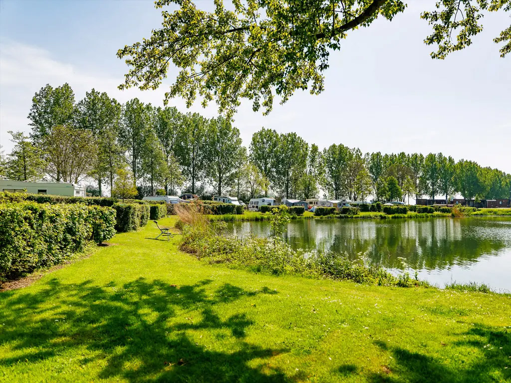 Grote vijfsterren camping met een schat aan faciliteiten.