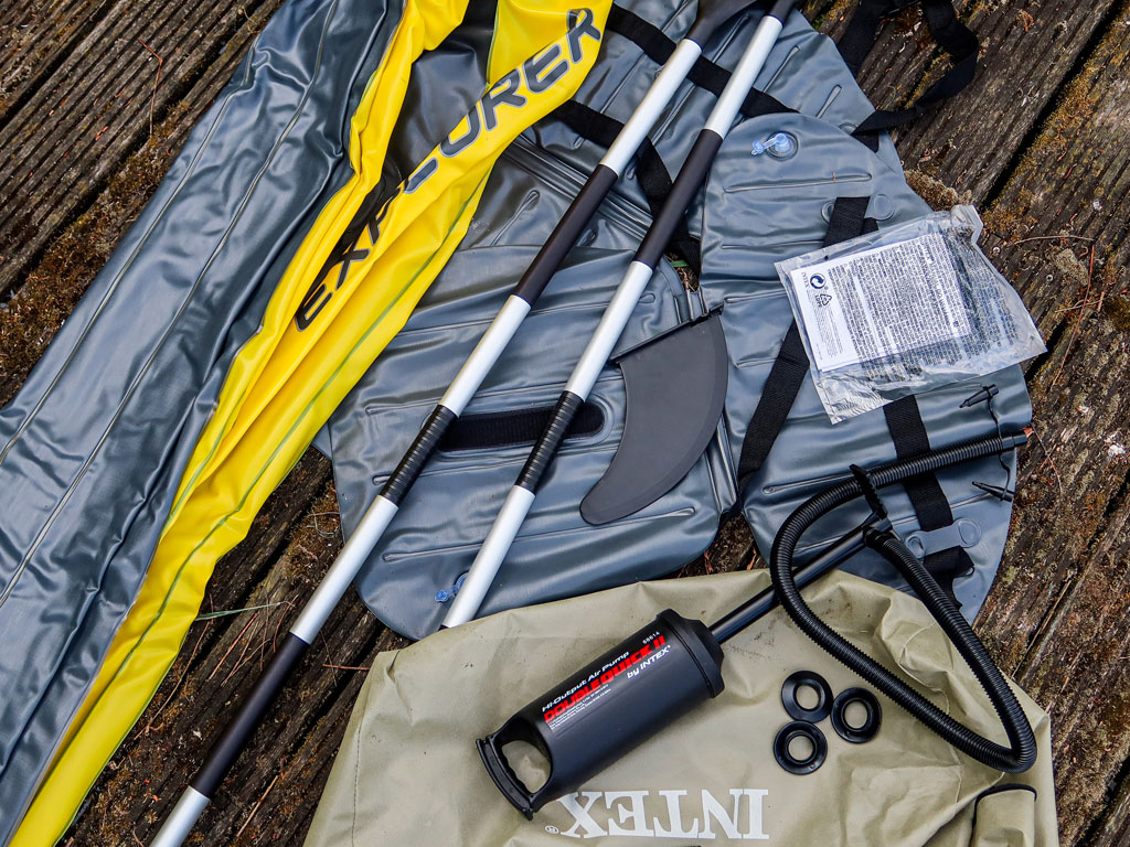 Intex Explorer K2 Kayak onderdelen