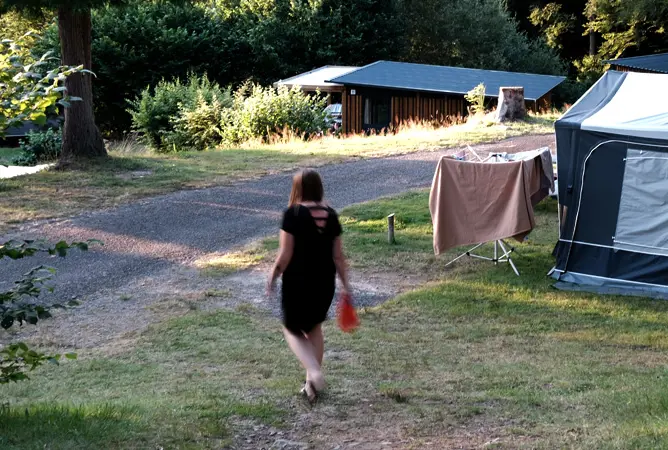 Praatjesmakers op de camping