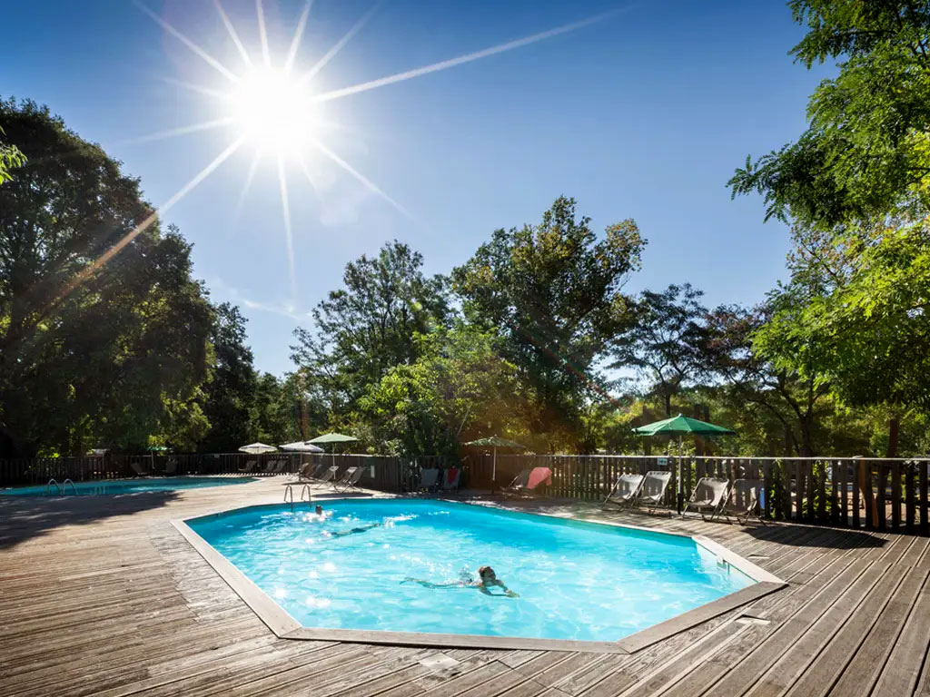 Volop Glamping mogelijkheden pal aan de rivier van de Ardèche