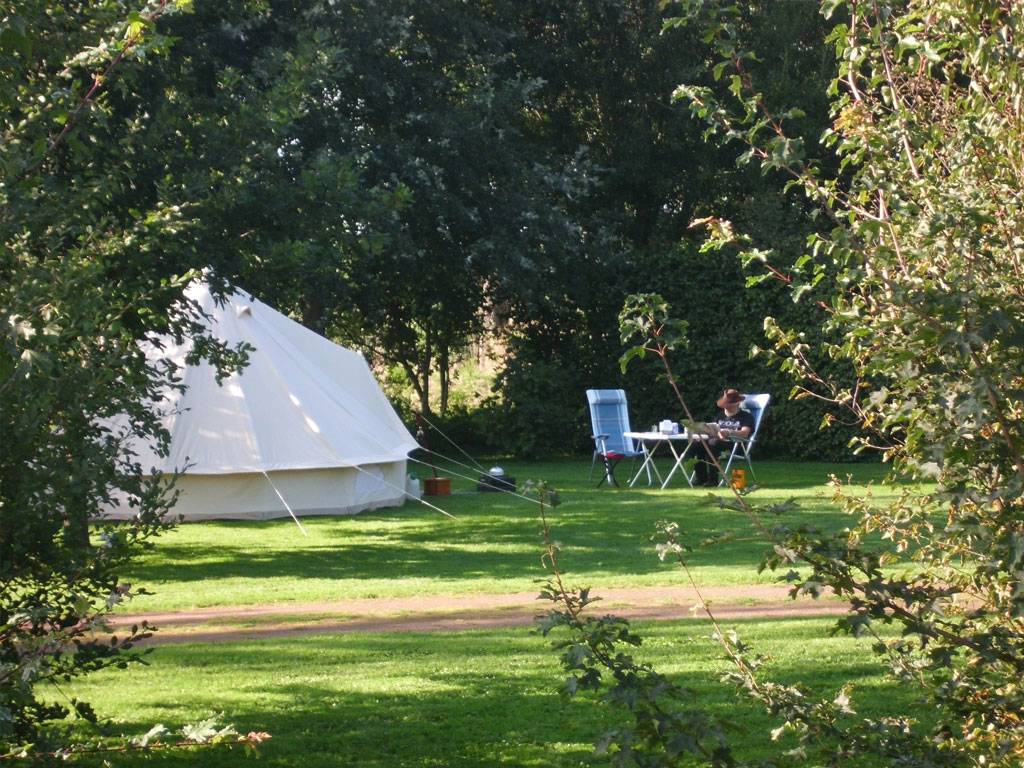 Prachtplek voor de natuurkampeerder