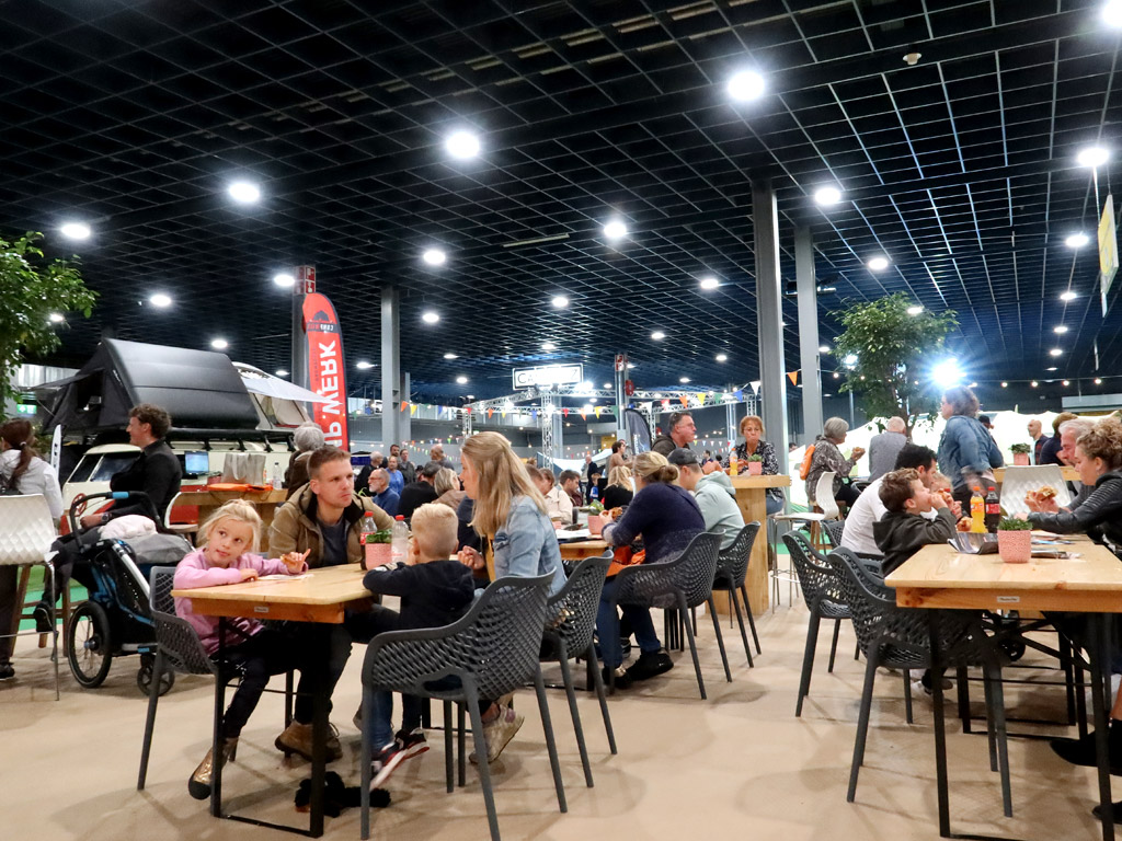 Lekker eten op de Kampeer & Caravan Jaarbeurs