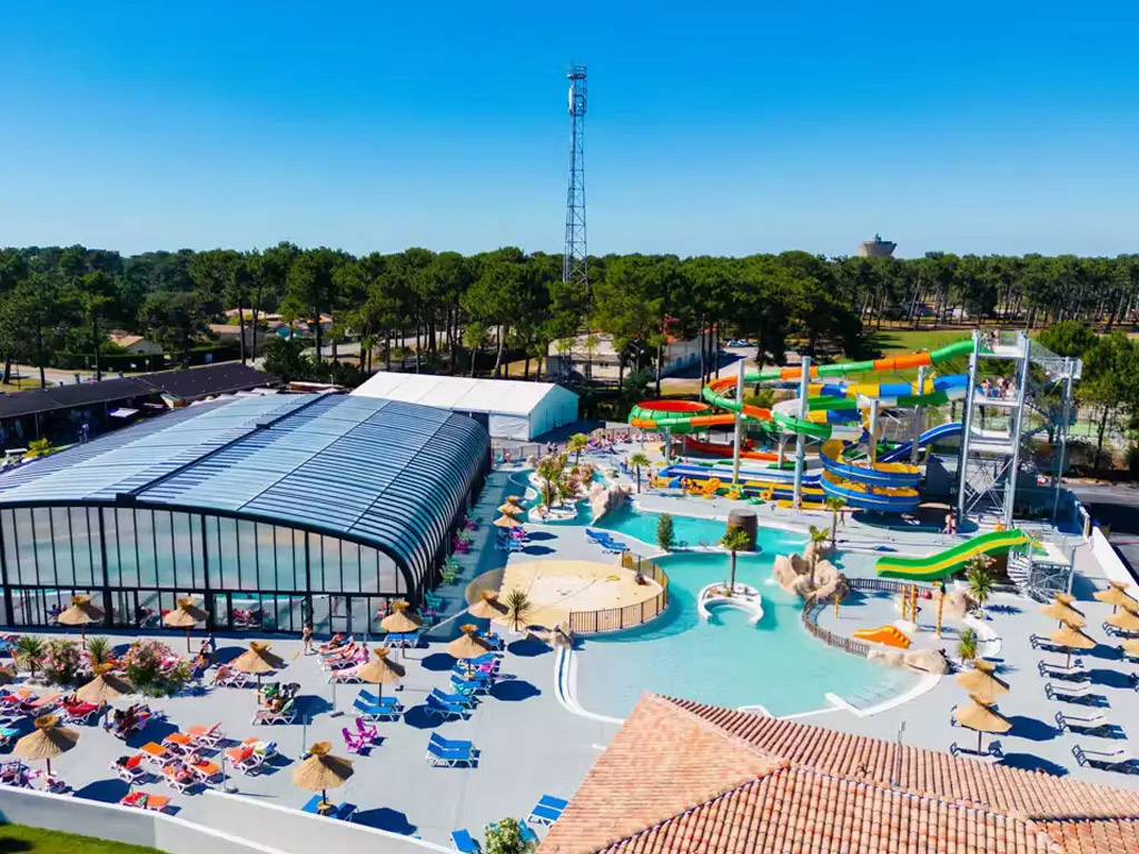 Een groot waterpark met maar liefst 13 glijbanen op deze mooie camping in Zuid-Frankrijk