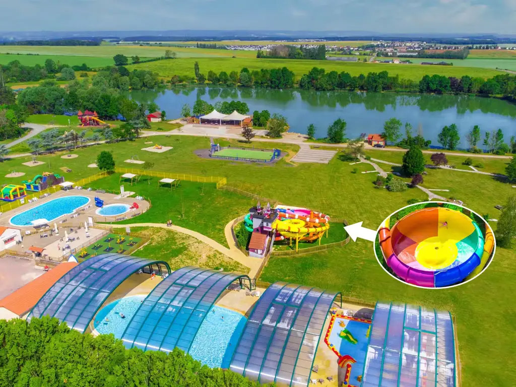 Levendig overnachtingscamping met een tof waterpark