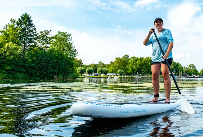 Neem je sup mee naar de camping!