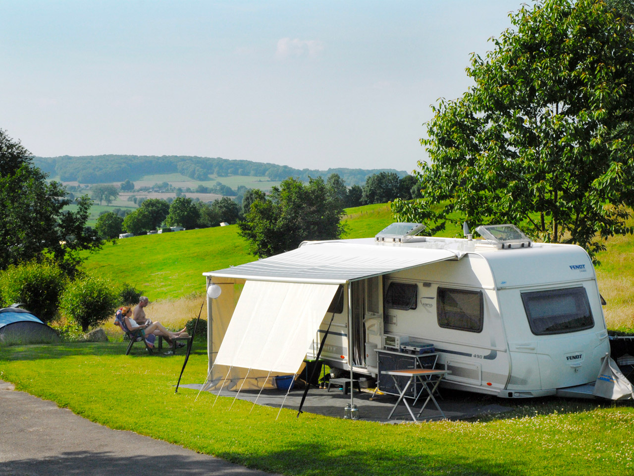 Op een Charme camping is de locatie erg belangrijk