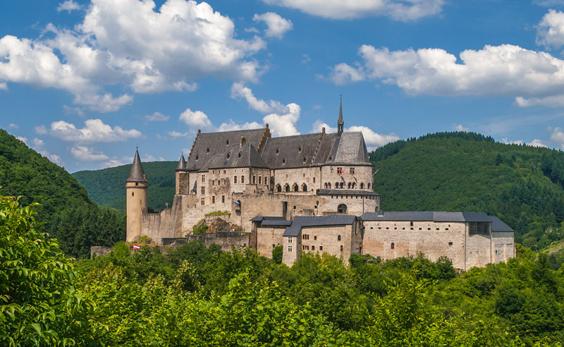 Het kasteel van Vianden