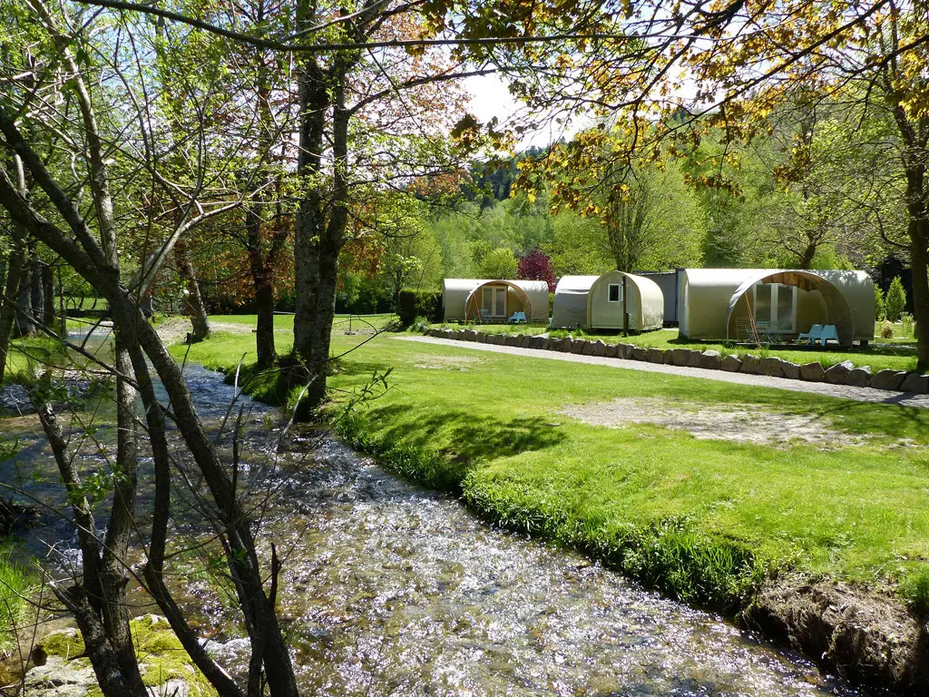 Super de luxe glamping aan de voet van de col de Bussang