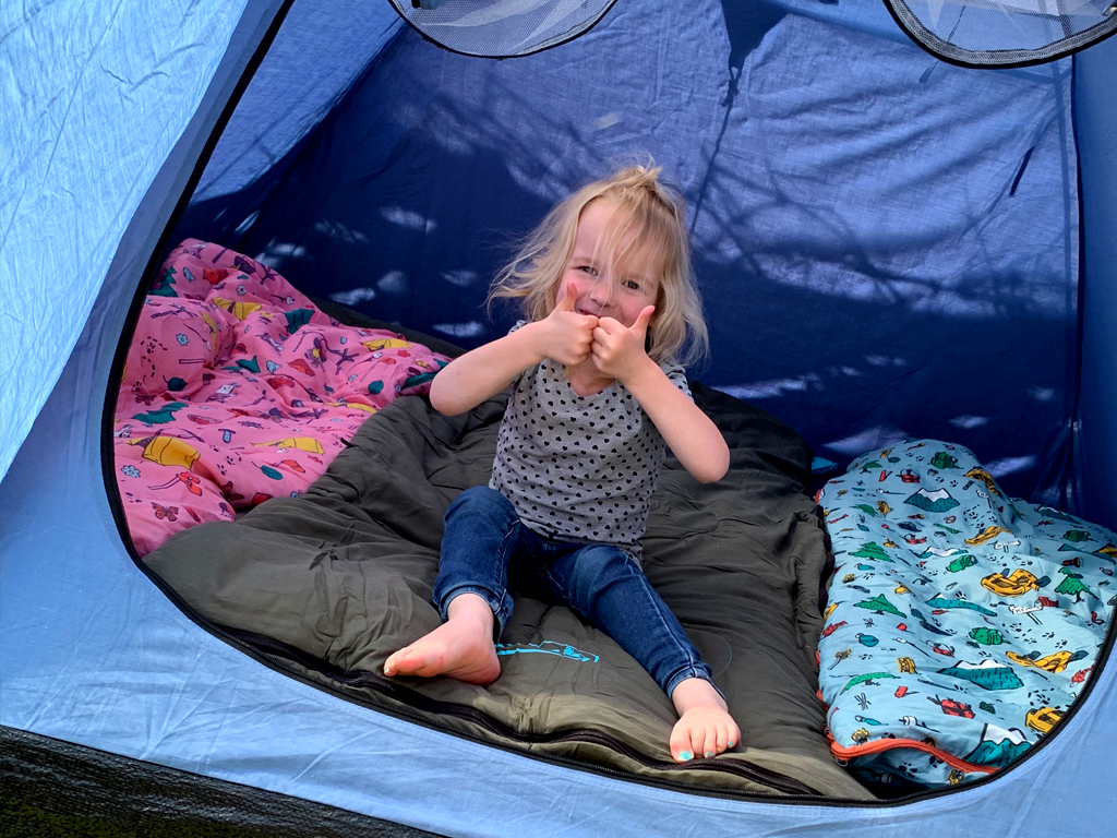 Kamperen in je tuin is een onvergetelijk avontuur