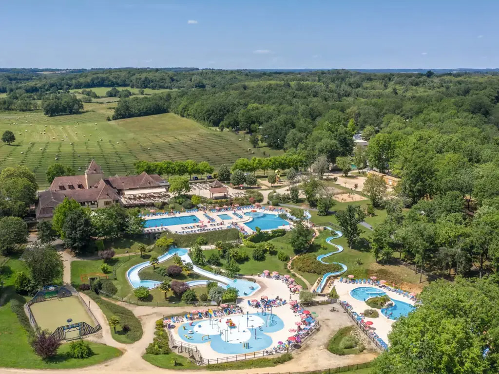 Echte familiecamping in de Dordogne met groot waterpark