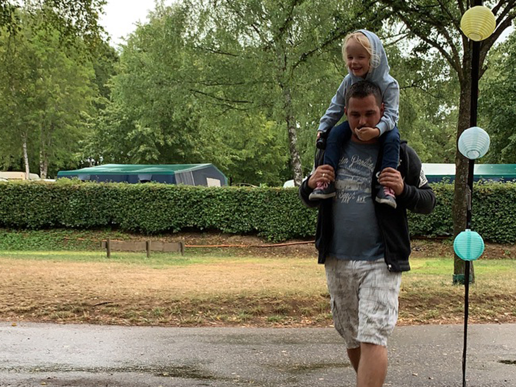 calorieën verbranden op de camping