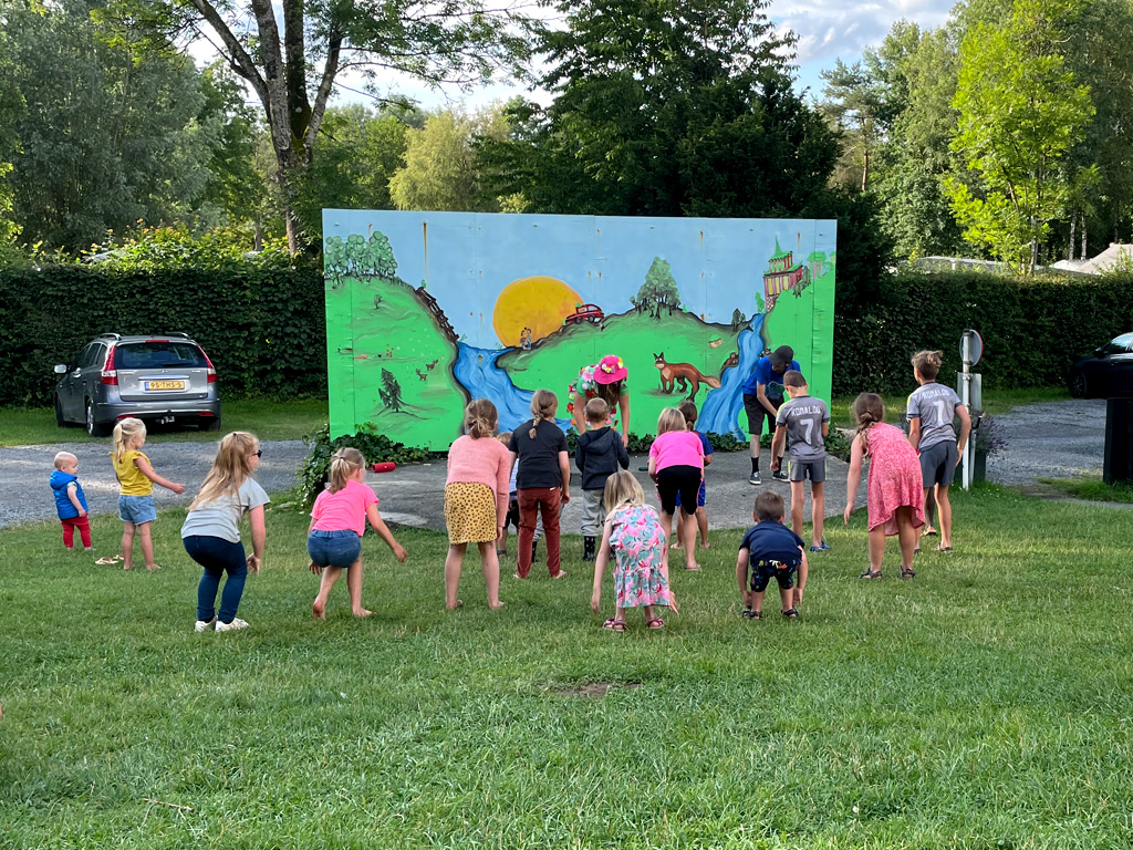 Kinderanimatie camping Chenefleur in de Ardennen