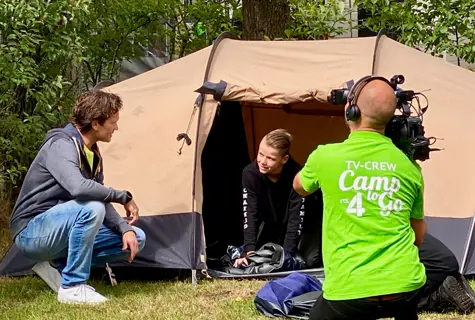 Nieuw kampeerprogramma van RTL4: Camp to Go