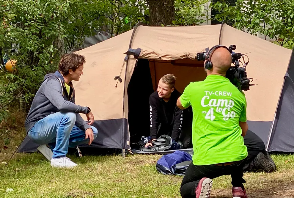 Nieuw kampeerprogramma van RTL4: Camp to Go